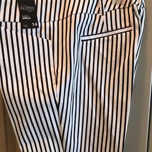 Striped pants 14. Never worn